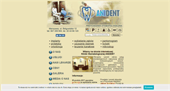 Desktop Screenshot of anident.pl